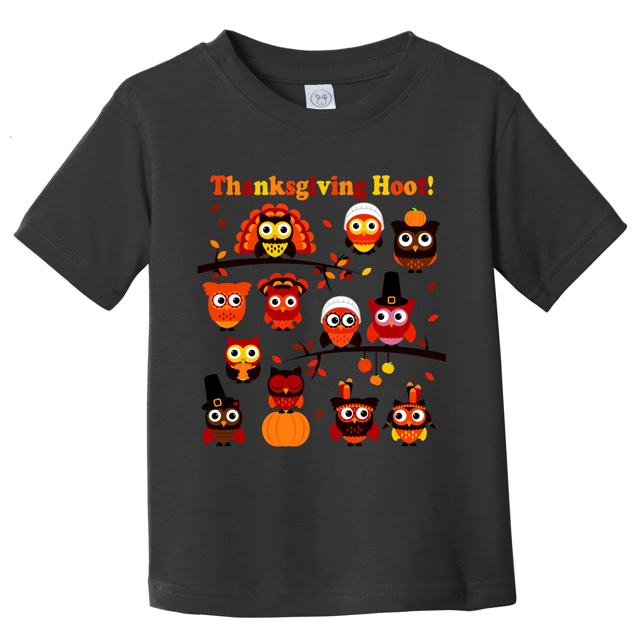 It's a Thanksgiving Hoot Owl Mashup Toddler T-Shirt