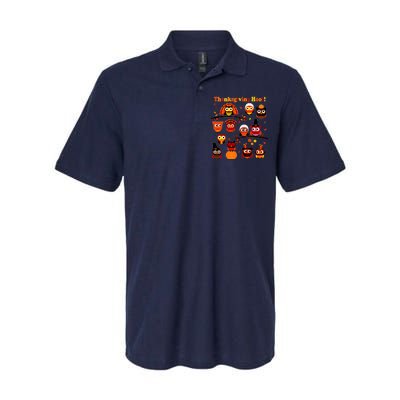 It's a Thanksgiving Hoot Owl Mashup Softstyle Adult Sport Polo