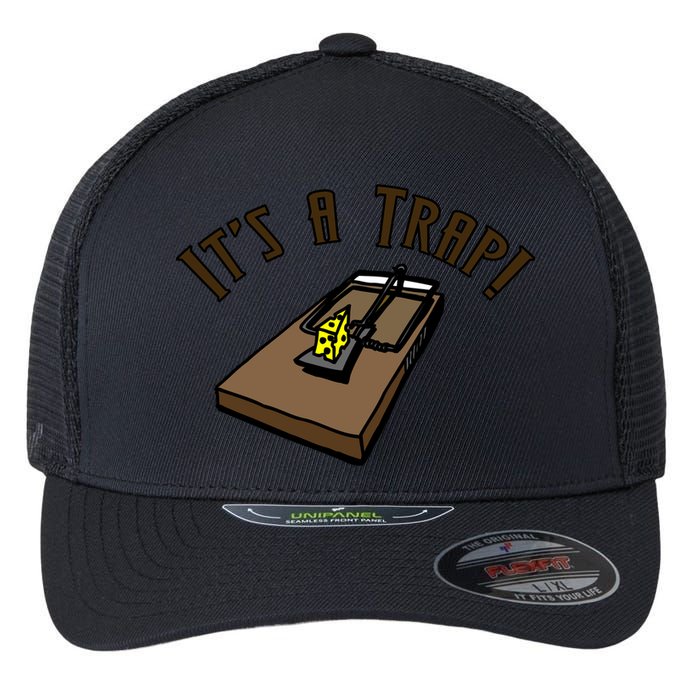 It's A TRAP! Flexfit Unipanel Trucker Cap