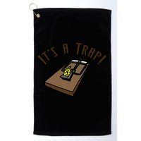 It's A TRAP! Golf Towel