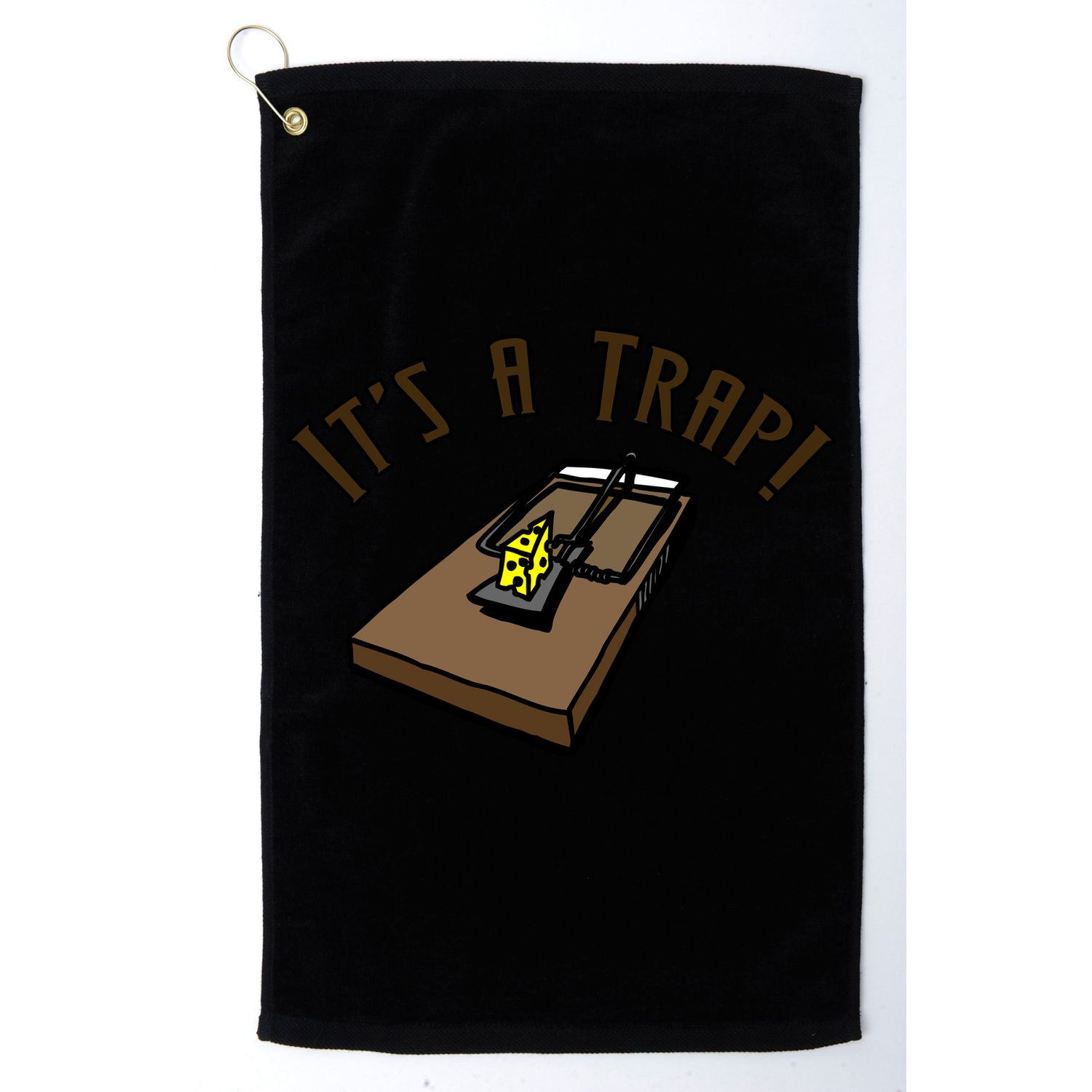 It's A TRAP! Golf Towel