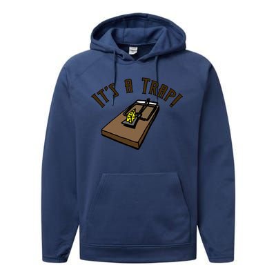 It's A TRAP! Performance Fleece Hoodie