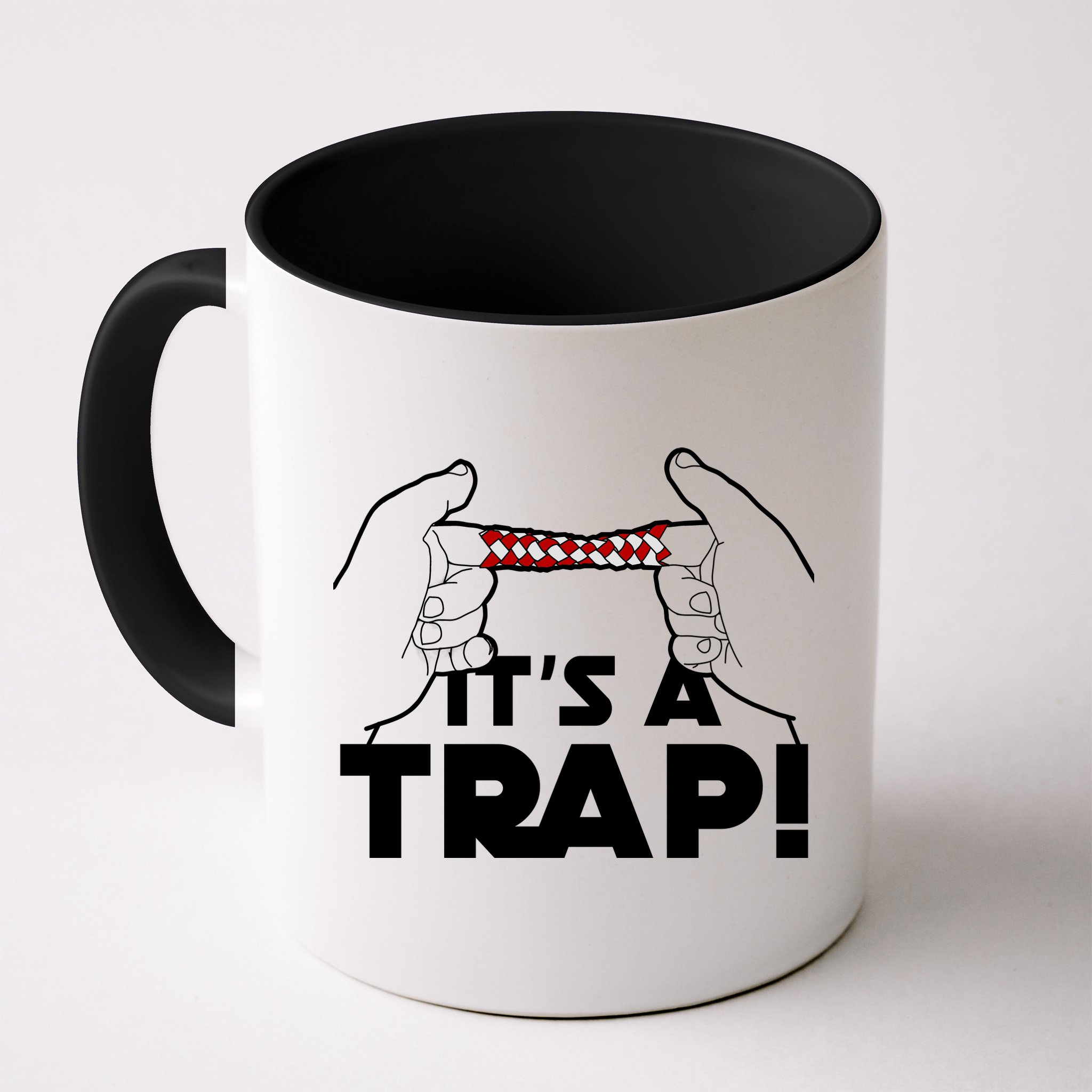 It's A Trap Chinese Finger Trap Mug
