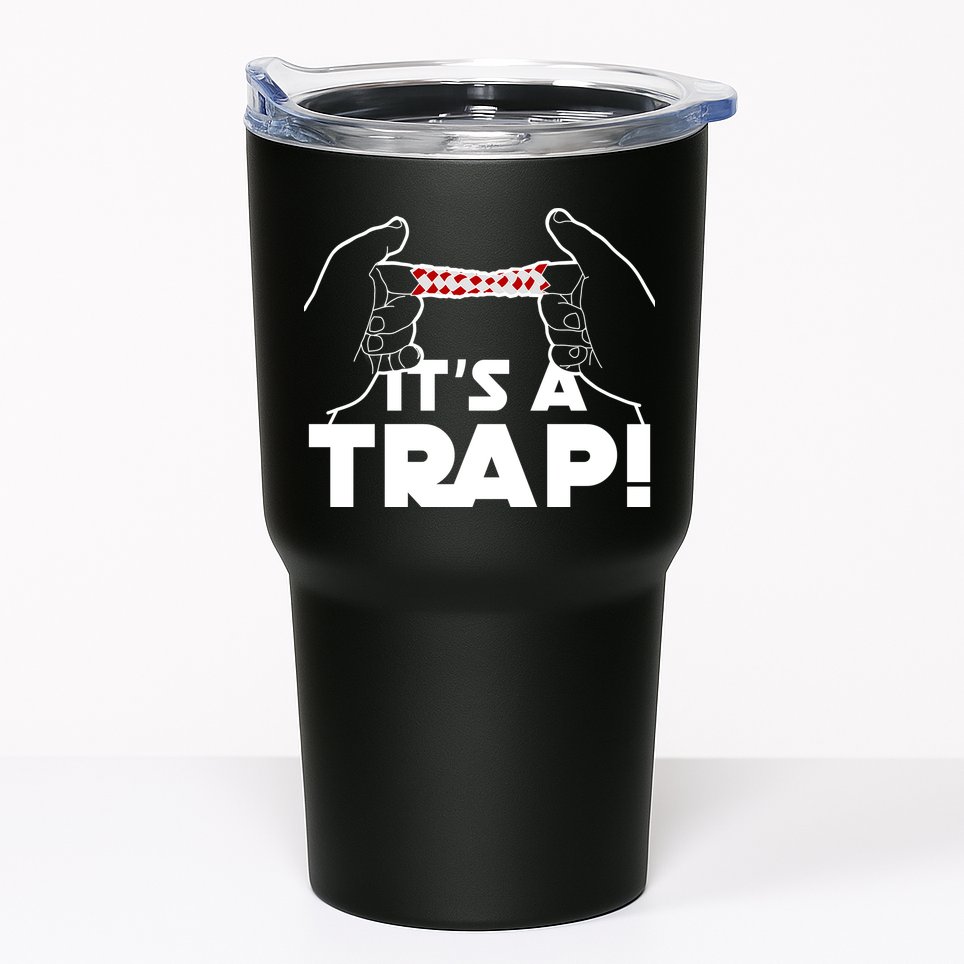 It's A Trap Chinese Finger Trap Tumbler