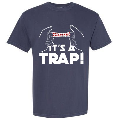 It's A Trap Chinese Finger Trap Garment-Dyed Heavyweight T-Shirt
