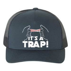 It's A Trap Chinese Finger Trap Yupoong Adult 5-Panel Trucker Hat