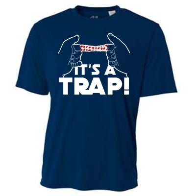 It's A Trap Chinese Finger Trap Cooling Performance Crew T-Shirt