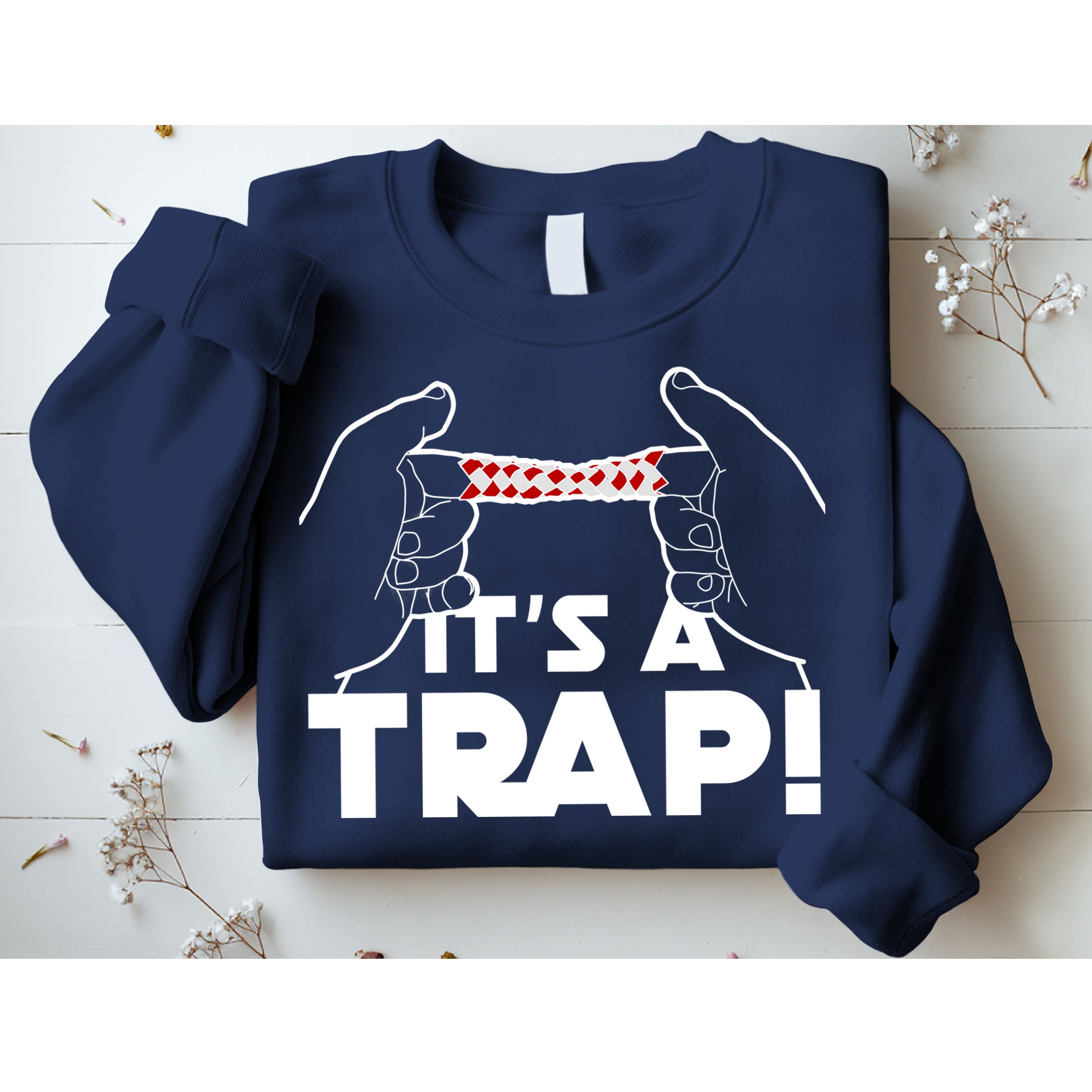It's A Trap Chinese Finger Trap Sweatshirt