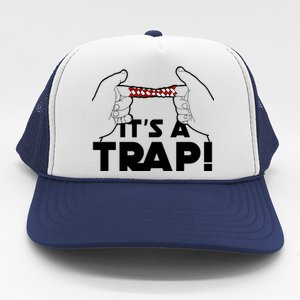 It's A Trap Chinese Finger Trap Trucker Hat