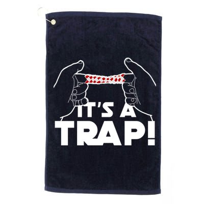 It's A Trap Chinese Finger Trap Golf Towel
