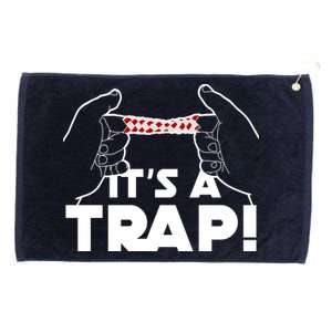 It's A Trap Chinese Finger Trap Grommeted Golf Towel