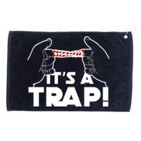 It's A Trap Chinese Finger Trap Grommeted Golf Towel