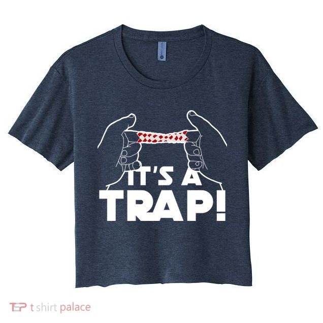 It's A Trap Chinese Finger Trap Crop Top