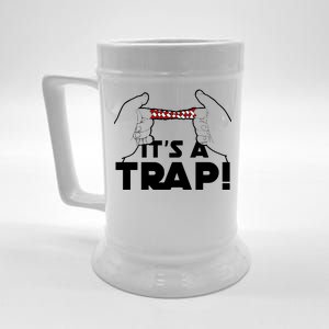 It's A Trap Chinese Finger Trap Beer Stein