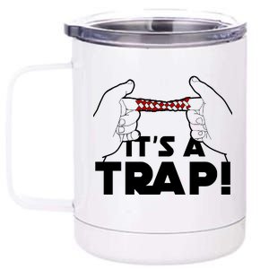 It's A Trap Chinese Finger Trap 12 oz Stainless Steel Tumbler Cup