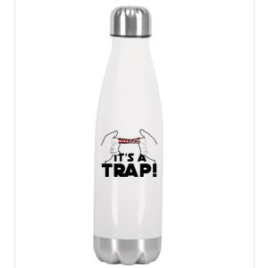 It's A Trap Chinese Finger Trap Stainless Steel Insulated Water Bottle