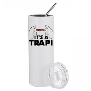 It's A Trap Chinese Finger Trap Stainless Steel Tumbler