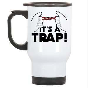 It's A Trap Chinese Finger Trap Stainless Steel Travel Mug