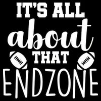 It's All About That End Zone Football Backpack