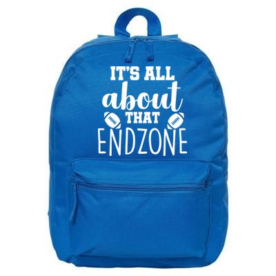 It's All About That End Zone Football 16 in Basic Backpack