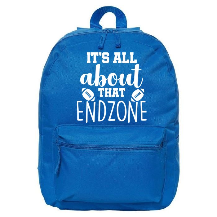 It's All About That End Zone Football 16 in Basic Backpack