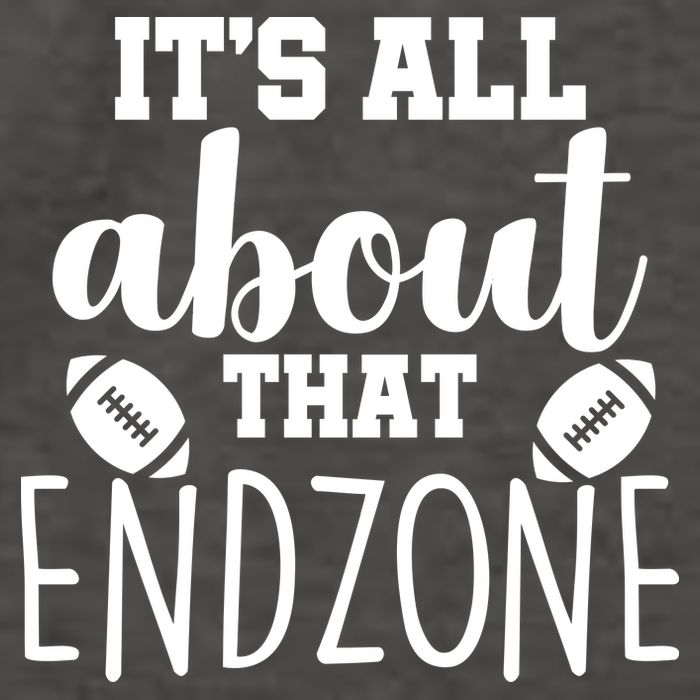 It's All About That End Zone Football Vector Backpack