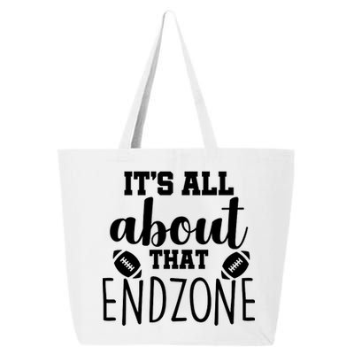 It's All About That End Zone Football 25L Jumbo Tote