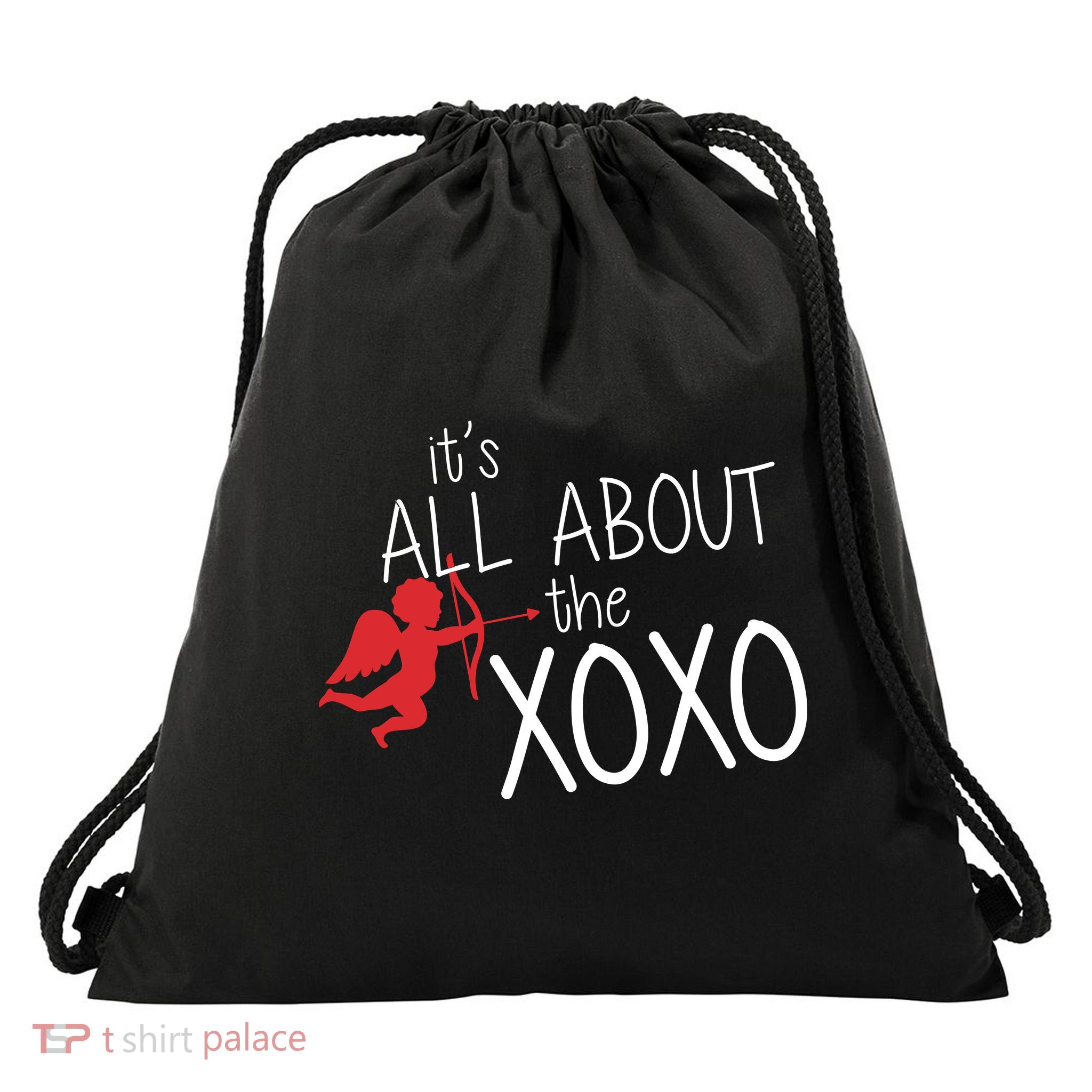 It's All About The XOXO Drawstring Bag