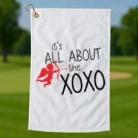 It's All About The XOXO Golf Towel