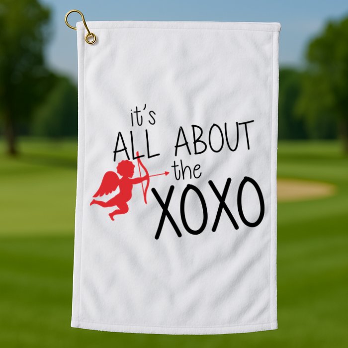 It's All About The XOXO Golf Towel