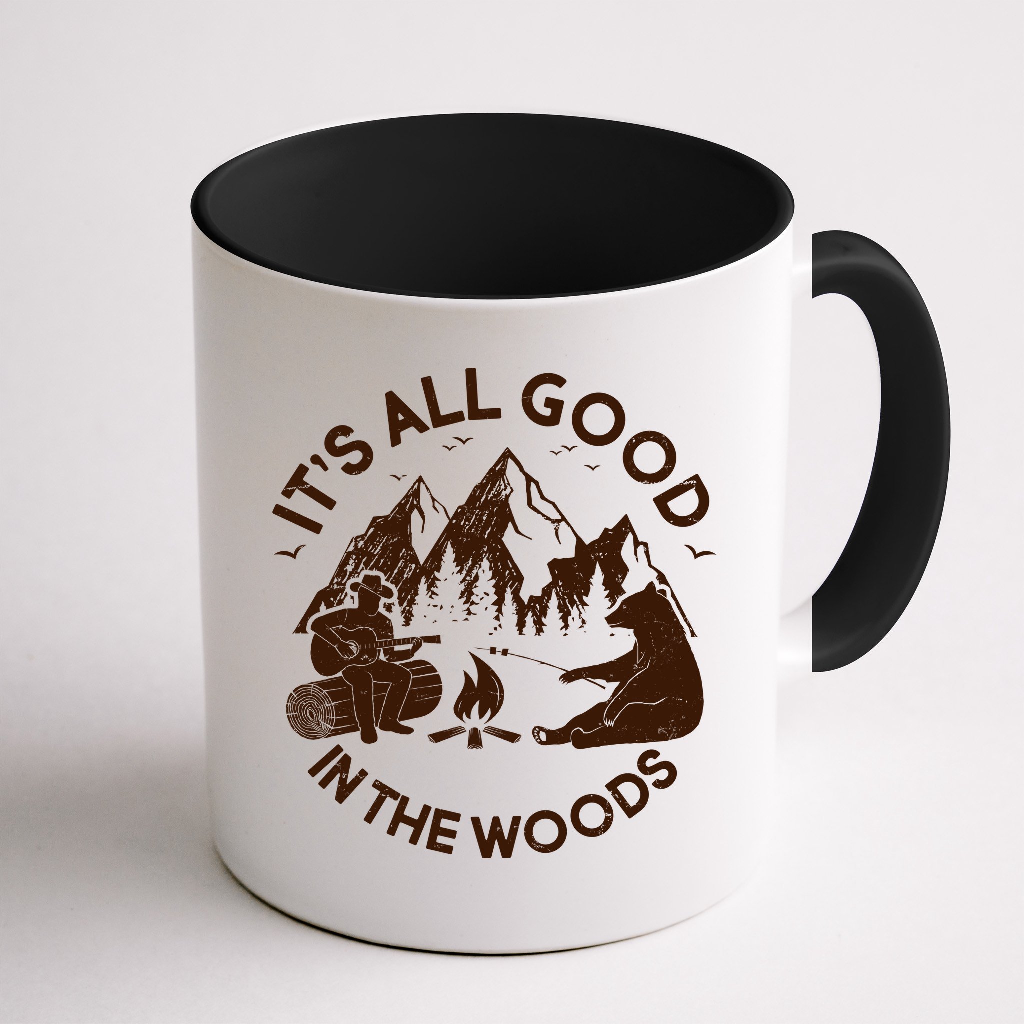 It's All Good In The Woods Wilderness Camping Mug