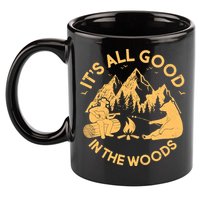 It's All Good In The Woods Wilderness Camping 11oz C Handle Ceramic Mug