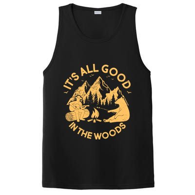 It's All Good In The Woods Wilderness Camping PosiCharge Competitor Tank
