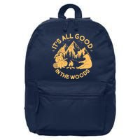 It's All Good In The Woods Wilderness Camping 16 in Basic Backpack