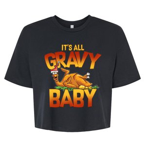 It's All Gravy Baby Bella+Canvas Jersey Crop Tee