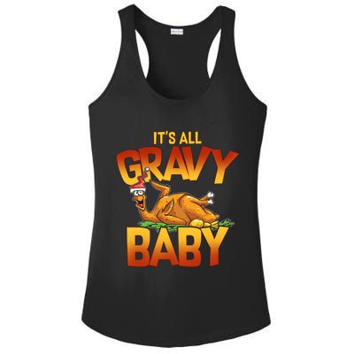 It's All Gravy Baby Ladies PosiCharge Competitor Racerback Tank