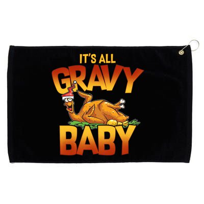 It's All Gravy Baby Grommeted Golf Towel