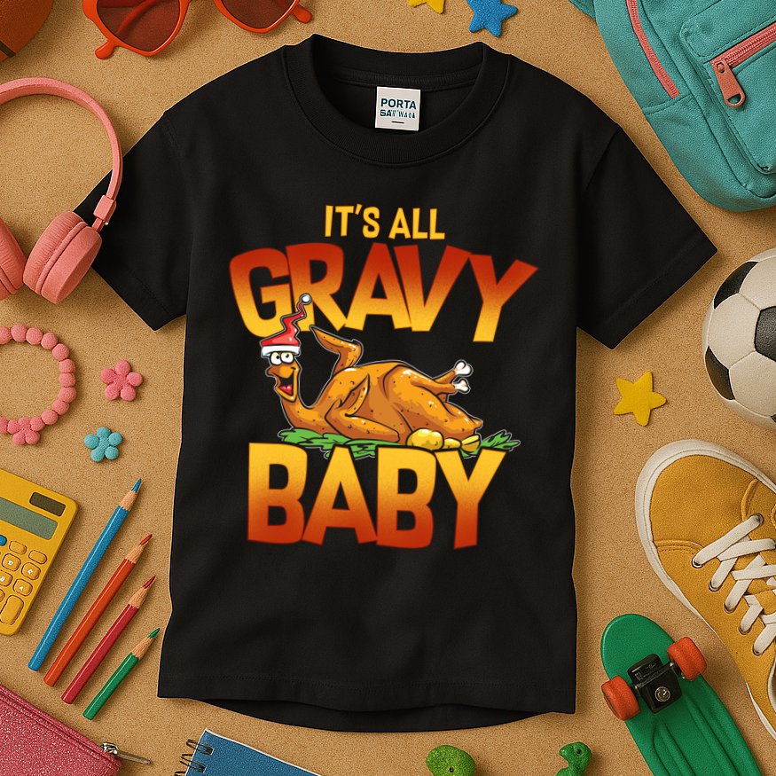 It's All Gravy Baby Kids T-Shirt