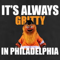 It's Always Gritty In Philadelphia Adult Drive Performance Visor