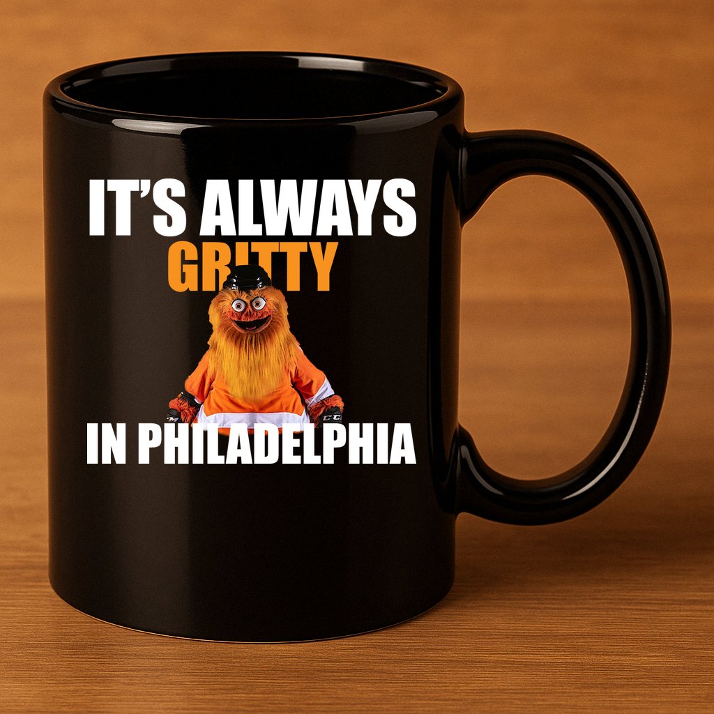 It's Always Gritty In Philadelphia 11oz C Handle Ceramic Mug