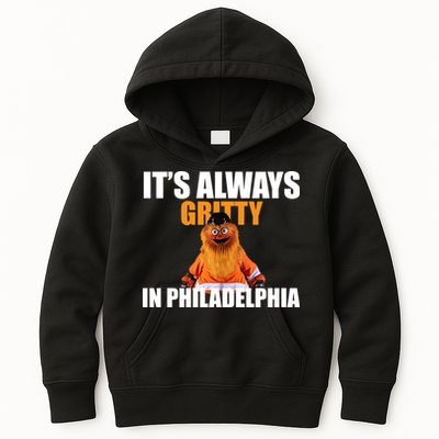 It's Always Gritty In Philadelphia Kids Hoodie