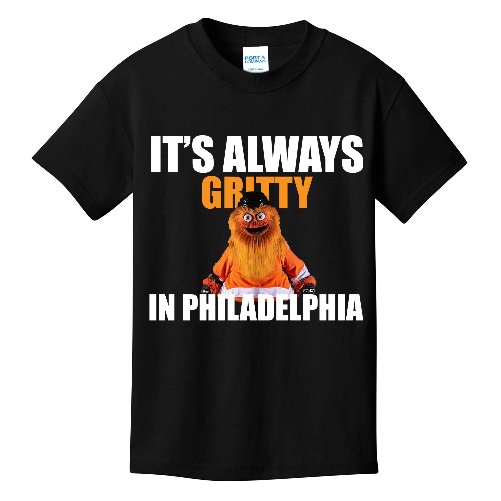 It's Always Gritty In Philadelphia Kids T-Shirt