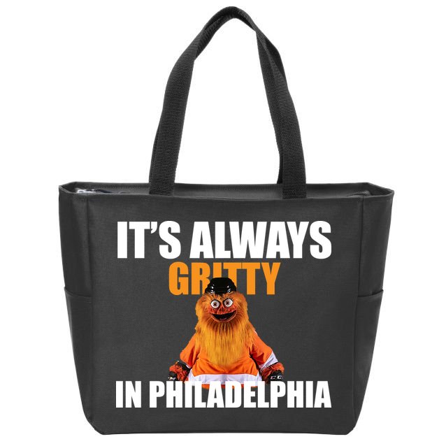 It's Always Gritty In Philadelphia Zip Tote Bag