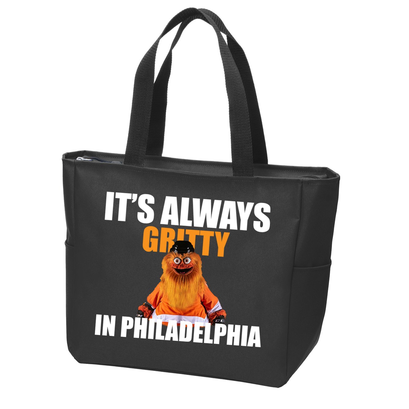 It's Always Gritty In Philadelphia Zip Tote Bag