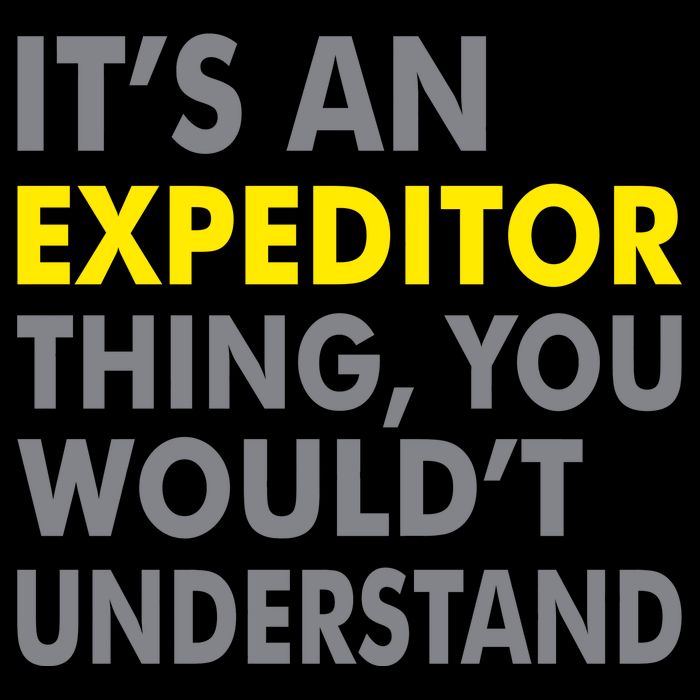 It's An Expeditor Thing Impact Tech Backpack