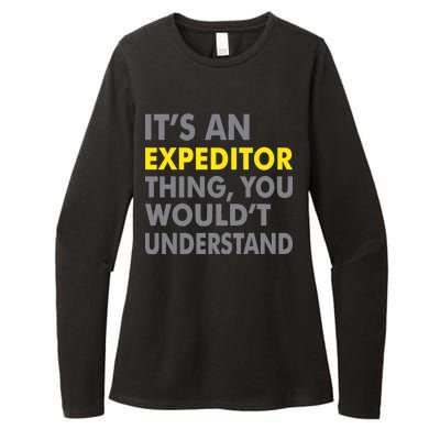 It's An Expeditor Thing Womens CVC Long Sleeve Shirt