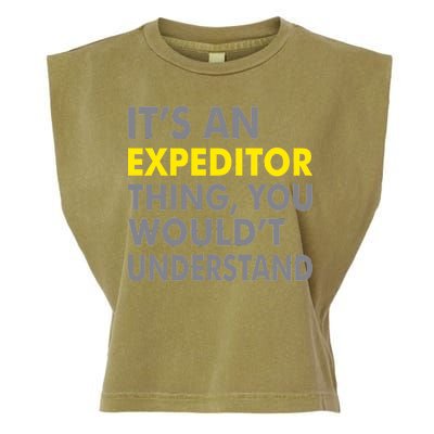 It's An Expeditor Thing Garment-Dyed Women's Muscle Tee