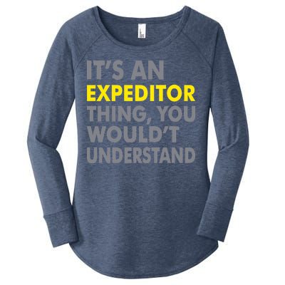 It's An Expeditor Thing Women's Perfect Tri Tunic Long Sleeve Shirt