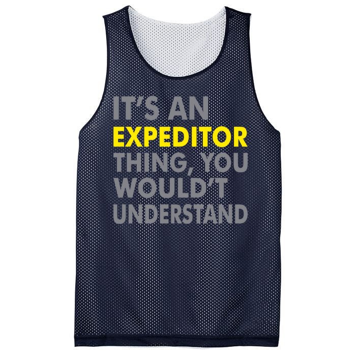 It's An Expeditor Thing Mesh Reversible Basketball Jersey Tank