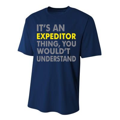 It's An Expeditor Thing Performance Sprint T-Shirt